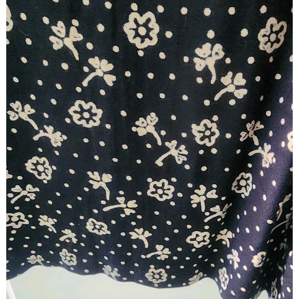 Phool Floral Made In India Women's Shirt Dress Size Small NWT Black Button Up - Picture 7 of 7